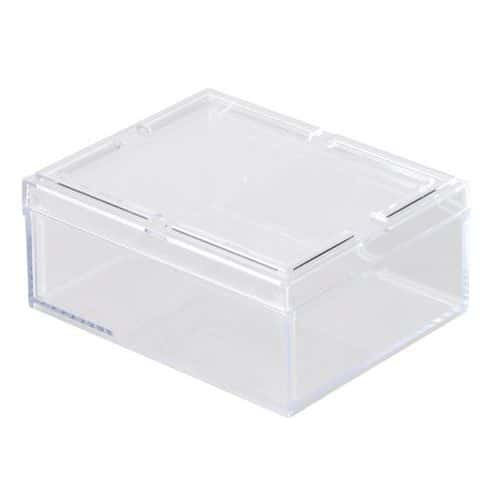 Plastový LAB box, transparentní, 24 x 18 x 10 cm
