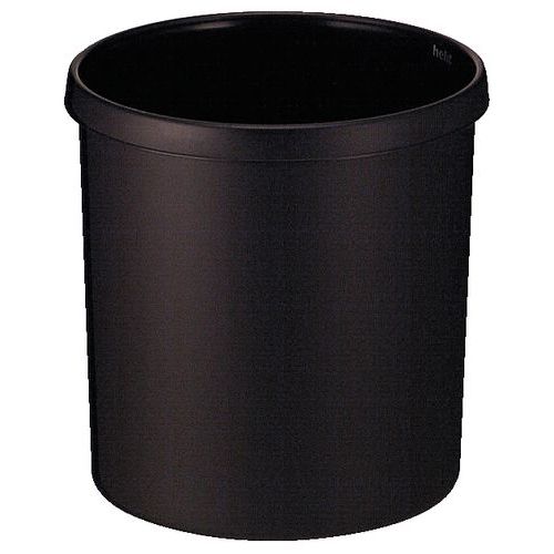 KULATÝ PLASTOVÝ ODPADKOVÝ KOŠ ČERNÝ 18 L