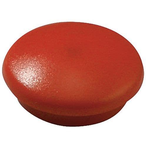 Barevné kulaté magnety, průměr 12 mm, červené