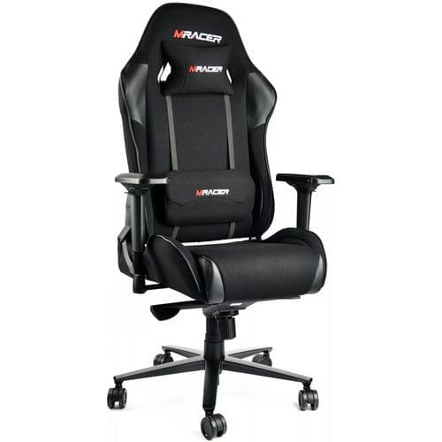 Kancelářská židle MRacer Warrior látková, černá