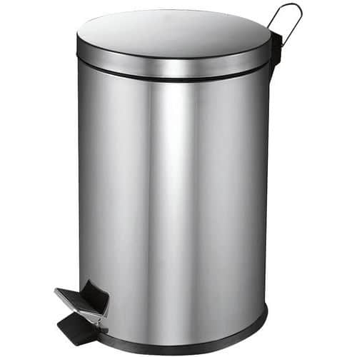 Odpadkový koš s nožním pedálem 20 l z nerezové oceli