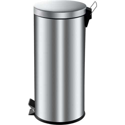 Odpadkový koš s nožním pedálem 30 l z nerezové oceli