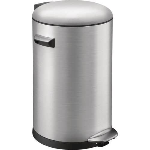 Odpadkový koš s nožním pedálem Belle Deluxe 20 l z matné nerezové oceli