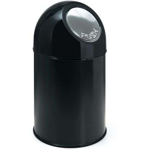 Odpadkový koš Bullet s vložkou 30 l černý