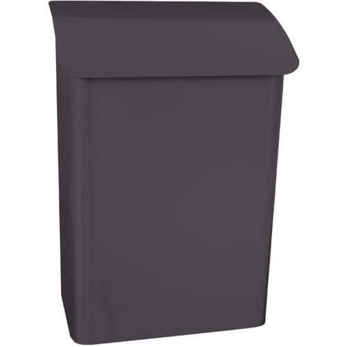 Nástěnná poštovní schránka Lugon antracitová