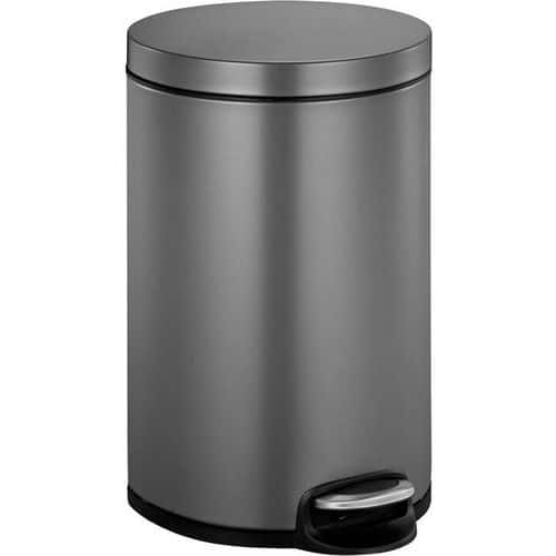 Odpadkový koš s nožním pedálem Serene 20 l EKO platinový