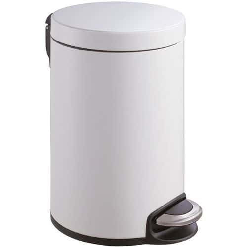 Odpadkový koš s nožním pedálem Serene 20 l EKO bílý