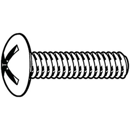 Šroub s plochou kulovou hlavou s dvojitou drážkou NF E25-129 Ocel Pozinkované 4.8 M8X50