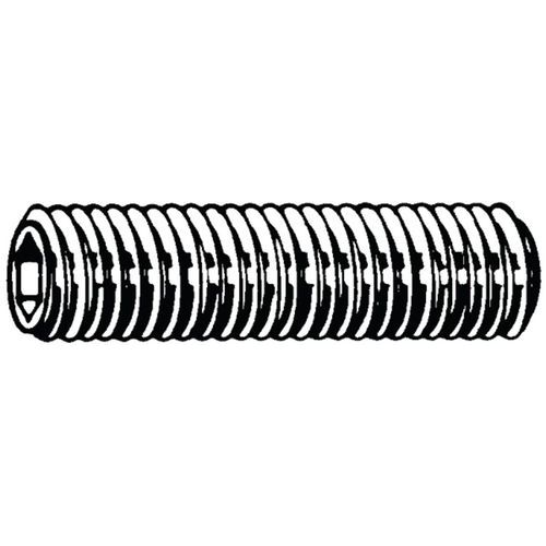 Stavěcí šroub s vnitřním šestihranem a plochým koncem DIN 913 Ocel Pravý Bez PU 45H M10X1,25X10