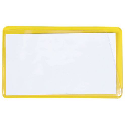 Informační štítky na regály Manutan Expert, magnetické, 100 ks, 100 x 60 mm