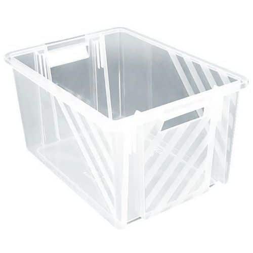 Plastový box NovaBac, 10 l, transparentní