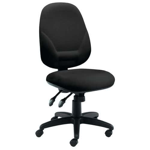 Kancelářská židle Ace High Back Synchro XXL, barva černá - Linea Fabbrica