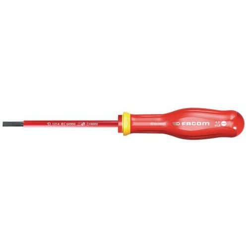 Elektrikářský šroubovák Protwist plochý, 4 x 100mm