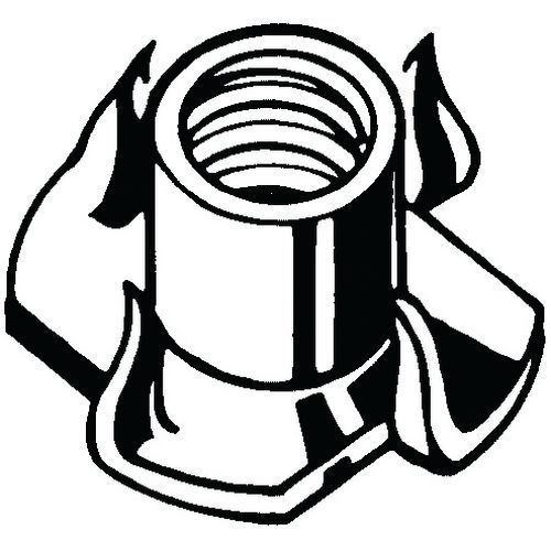 Natloukací matice do dřeva Ocel Bez PU M8X11