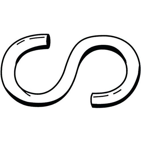 S-hák Ocel Pozinkované NO.35 (30MM)