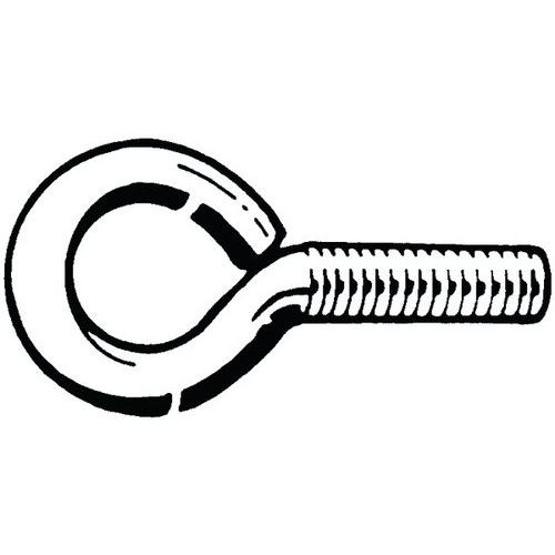 Závitové oko Ocel Pozinkované M10X60X15