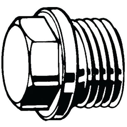 Zátka s šestihrannou hlavou MF DIN 910 Ocel Pravý Bez PU M26X1,50
