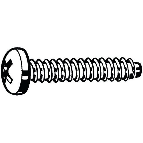 DIN 7981 F-H Ocel Poniklované ST4,8X13MM