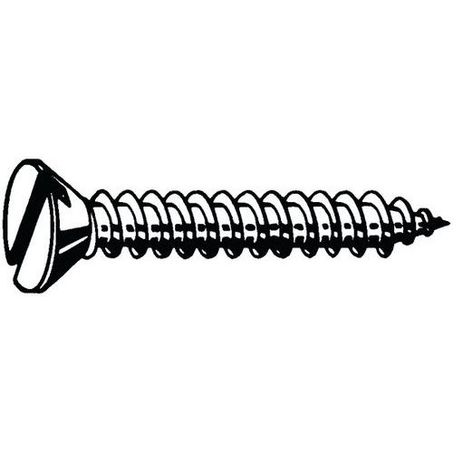 Samořezný šroub se zápustnou hlavou s drážkou DIN 7972 C Ocel Pozinkované ST2,9X16MM