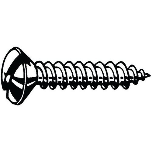 Samořezný šroub se zápustnou hlavou čočkovitou s drážkou DIN 7973 C Ocel Pozinkované ST2,9X13MM