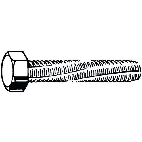 Závitořezný šroub se šestihrannou hlavou DIN 7513 A Ocel Pozinkované M5X10