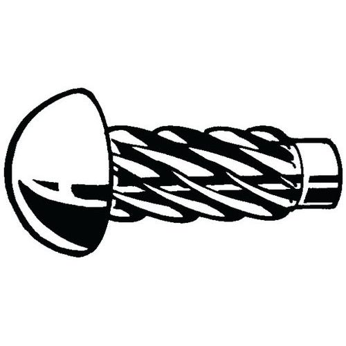 Narážecí šroub Ocel Poniklované 2,9X6,5MM