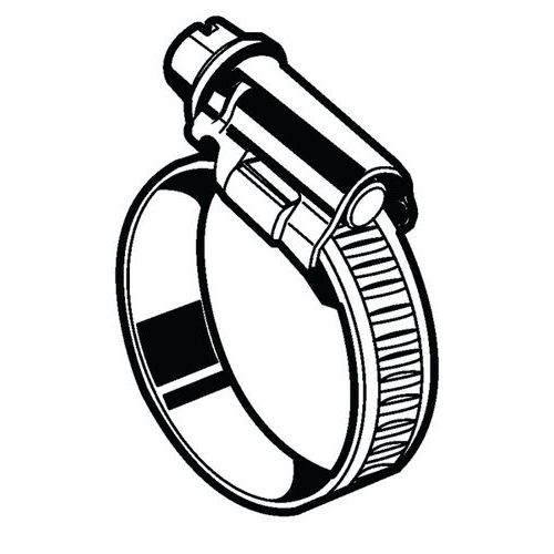 MAXXFAST Hadicová svorka, šířka pásky 9 mm Ocel Pozinkované 32-50MM