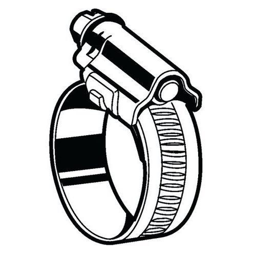 MAXXFAST Hadicová svorka, šířka pásky 12 mm, A2 Nerezocel A2 40-60MM