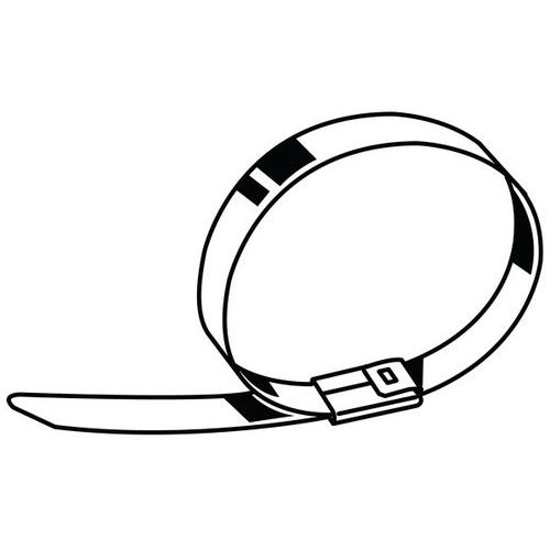 MAXXFAST Kabelová spona nerezocel Nerezocel A2 125X4,6