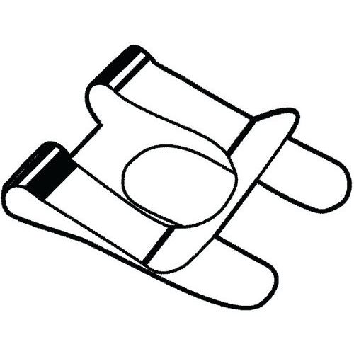 SL Svorka pro šrouby a hřídele Pružinová ocel Pozinkované 10MM