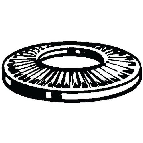 Kontaktní pojistná podložka, střední typ NF E25-511 Pružinová ocel Pozinkováno s pasivací Cr (III) M10