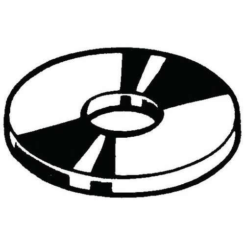 Plochá podložka  3 x d1 DIN 9021 Ocel Žárový zinek M24