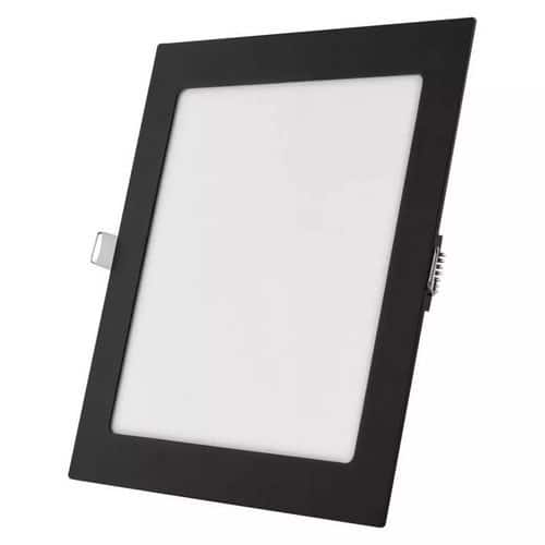 LED vestavné svítidlo Emos NEXXO, čtvercové, 18 W, se změnou CCT, černé