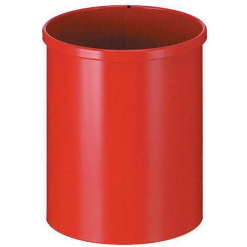 Kulatý kovový odpadkový koš V: 43,5 cm Objem: 30 l