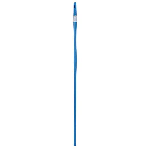Tyč na smeták Manutan Expert, 145 cm, modrá