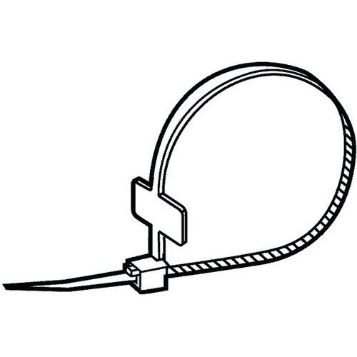 Kabelová spona se štítkem Plast Polyamid (nylon) 6.6 220X4,8MT