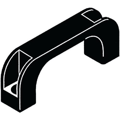 Můstková rukojeť (obloukové držadlo) Sklolaminátem vyztužený plast 8,5X151MM