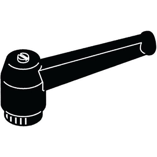 Upínací páka zdvižná s pozinkovanou závitovou vložkou Sklolaminátem vyztužený plast M10