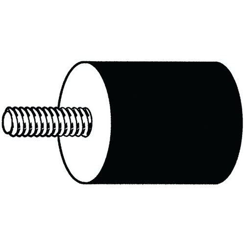 Válcový tlumič typ B Ocel Pozinkované 25/30 M6X18-6