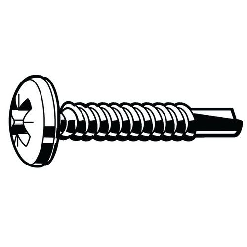 Samovrtný šroub Delta-Magni s Pozidriv (Z) křížovou drážkou Ocel Zinko-hliníkový povlak bez Cr6+ ISO 10683 flZnnc 5,0X19MM
