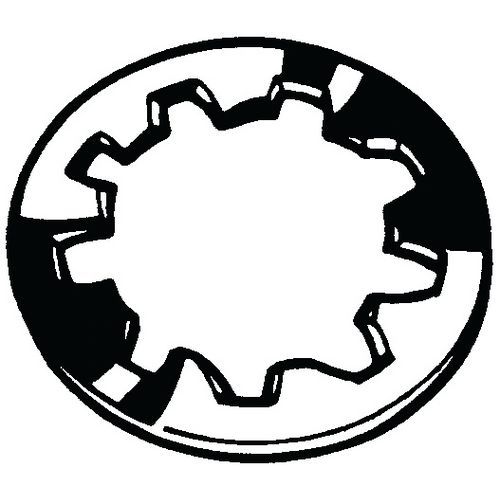 Pojistná podložka s vnitřním ozubením DIN 6797 J Nerezocel A2 M8