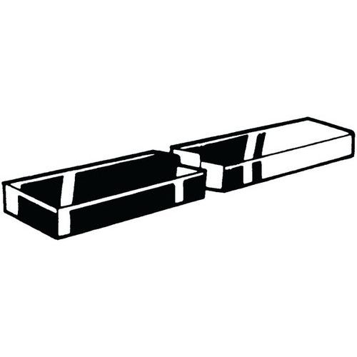 Přesná klínová ocel, 1 metr DIN 6880 Nerezocel A5 (1.4571) 4X4MM