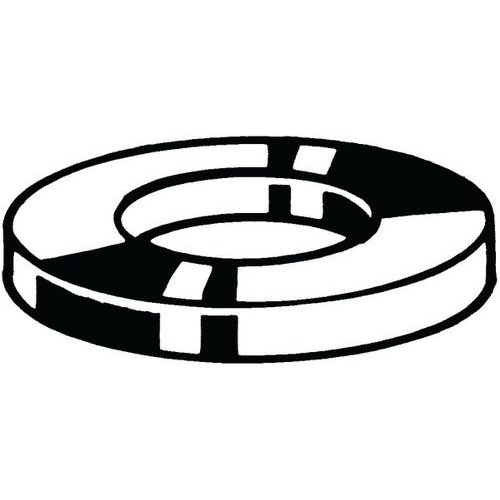 Plochá podložka DIN 125-1A Nerezocel A2 M42