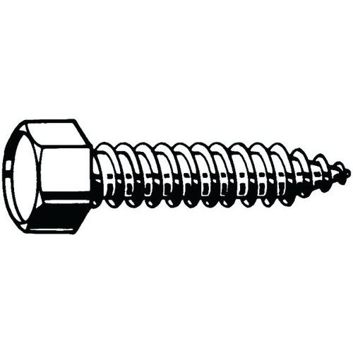 Samořezný šroub se šestihrannou hlavou DIN 7976 C Nerezocel A2 ST8,0X70MM