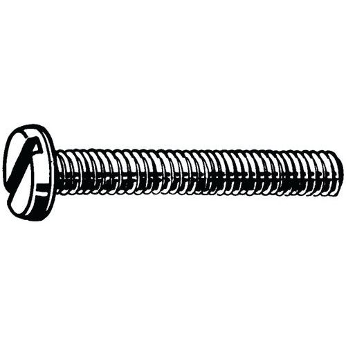 Šroub s nízkou válcovou hlavou s drážkou DIN 85 Nerezocel A4 M6X16