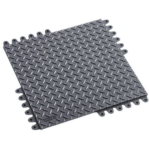 Zátěžová podlaha 575 De-Flex, 450 x 450 x19 mm, černá, balení 1 ks