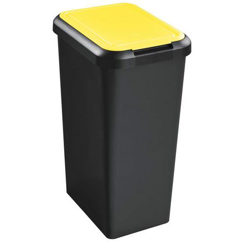 Odpadkový koš na tříděný odpad, 45 l, žlutý - CEP