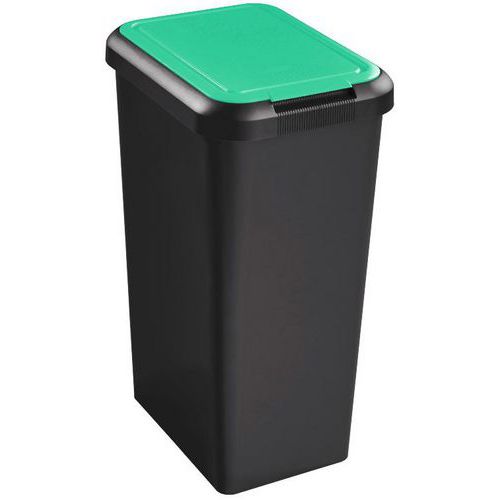 Odpadkový koš na tříděný odpad, 45 l, zelený - CEP