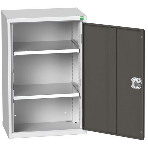 Dílenská skříňka policová Bott Verso, 80 x 52,5 x 35 cm, 2 police, šedá-antracit