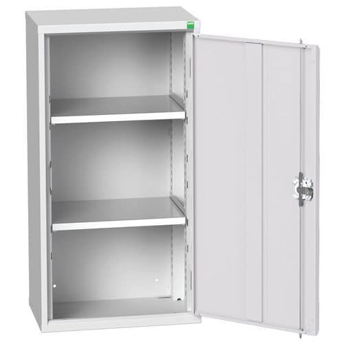 Dílenská skříňka policová Bott Verso, 100 x 52,5 x 35 cm, 2 police, šedá-šedá